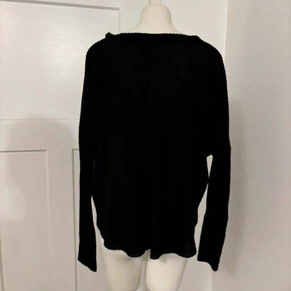 Out From Under Urban Outfitters Thermal Button Up Long Sleeve size Small Viscose - Picture 3 of 9